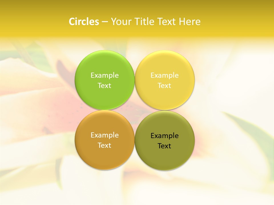 Exotic Blossom Natural PowerPoint Template