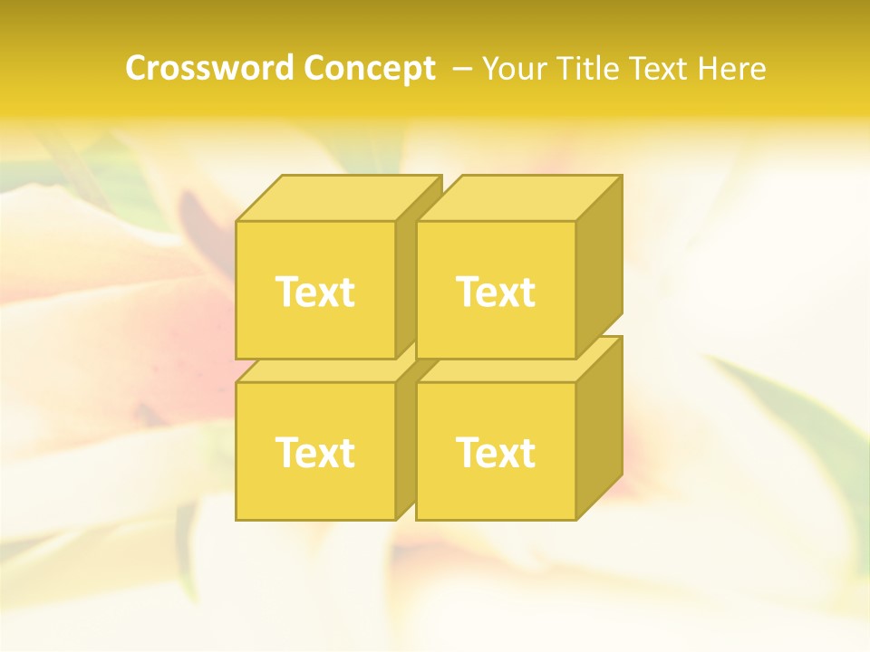 Exotic Blossom Natural PowerPoint Template