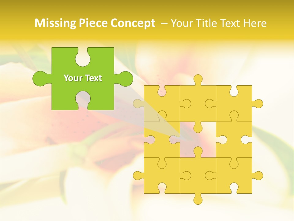 Exotic Blossom Natural PowerPoint Template