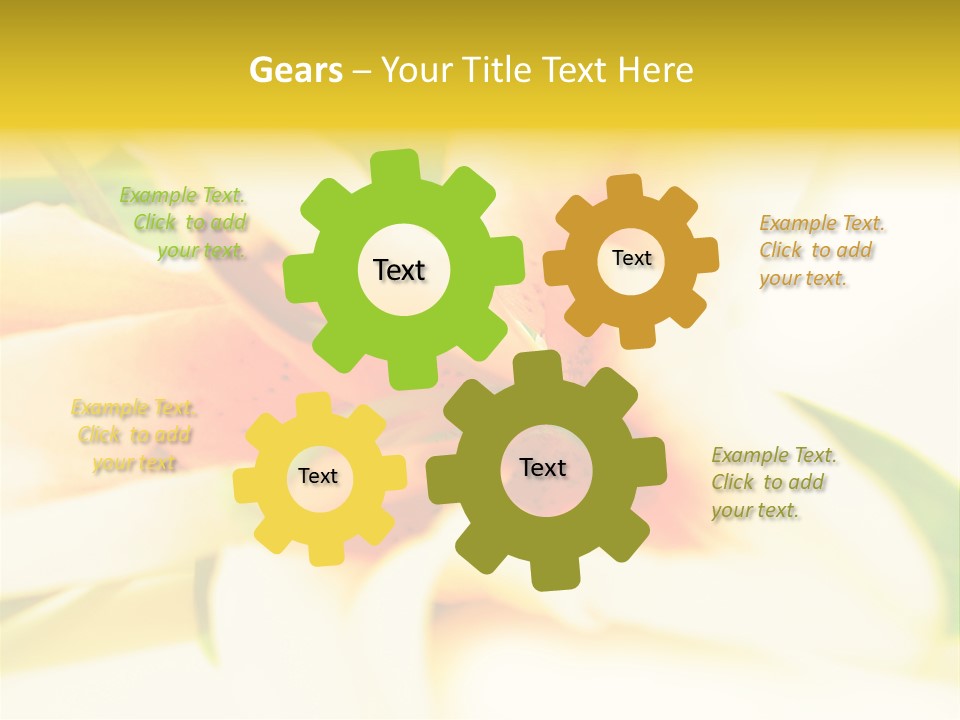 Exotic Blossom Natural PowerPoint Template