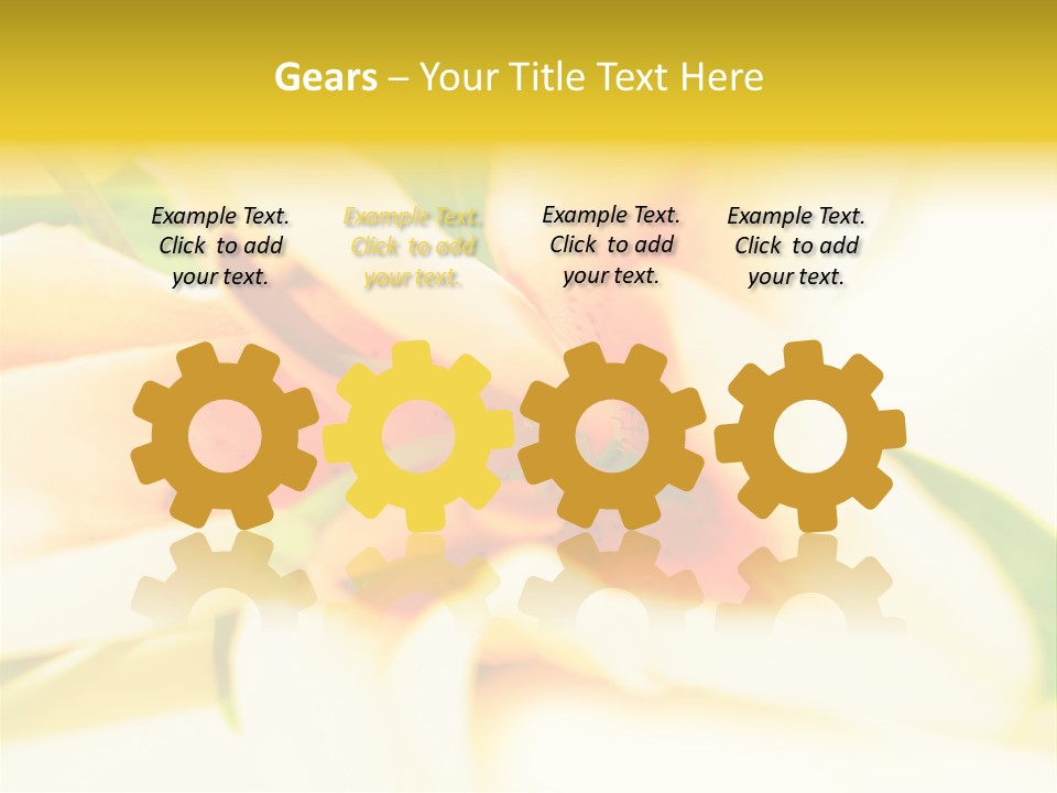 Exotic Blossom Natural PowerPoint Template