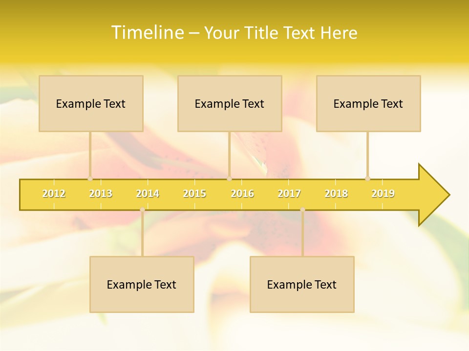 Exotic Blossom Natural PowerPoint Template