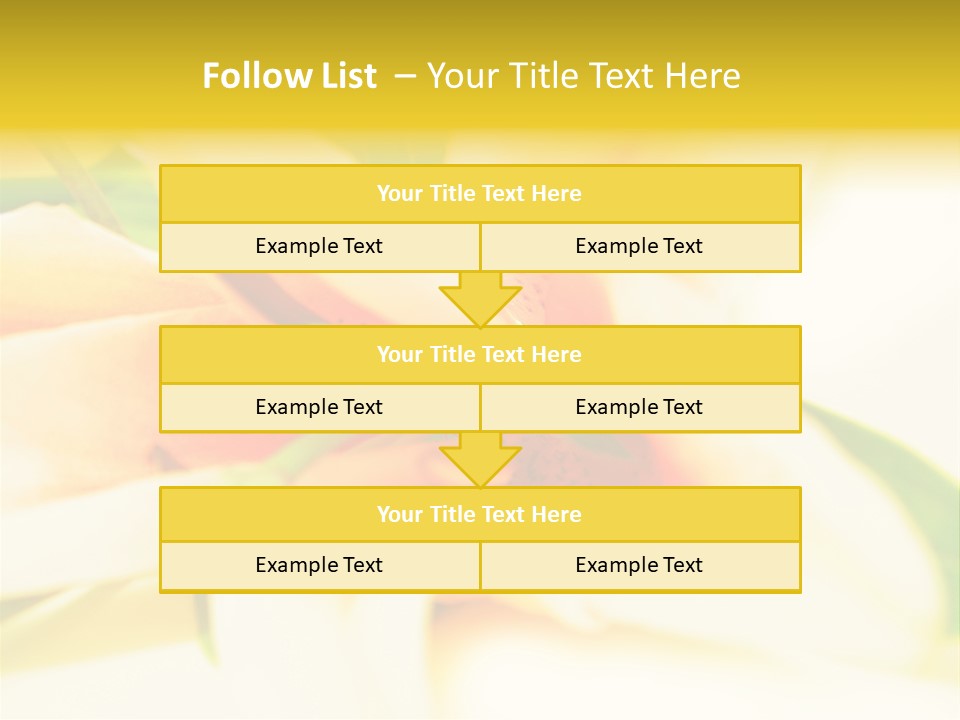 Exotic Blossom Natural PowerPoint Template
