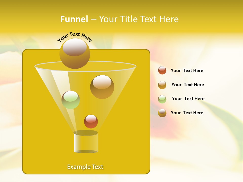 Exotic Blossom Natural PowerPoint Template