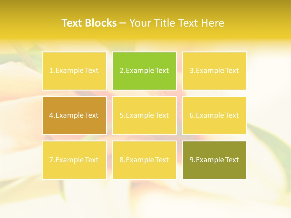 Exotic Blossom Natural PowerPoint Template