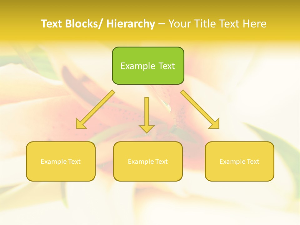 Exotic Blossom Natural PowerPoint Template