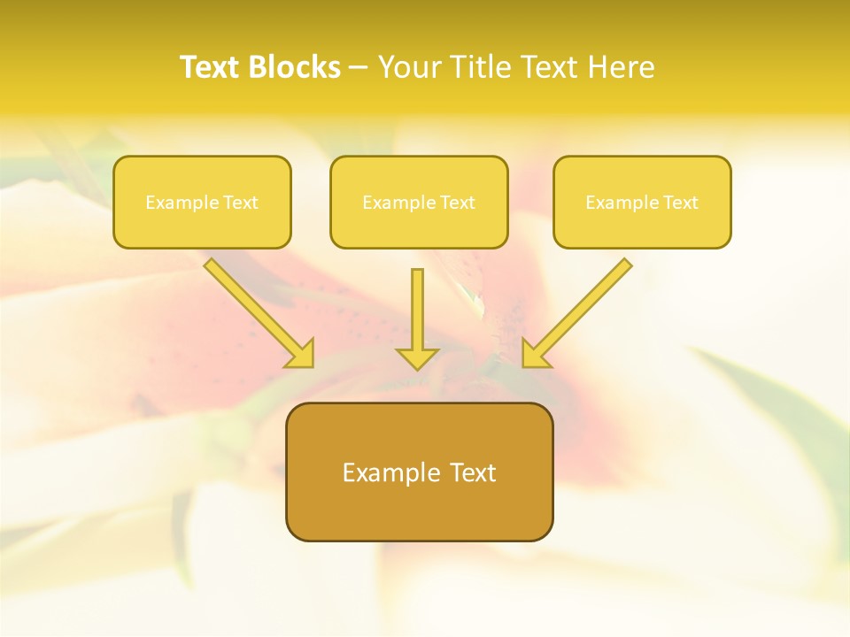 Exotic Blossom Natural PowerPoint Template