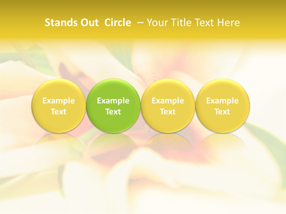 Exotic Blossom Natural PowerPoint Template