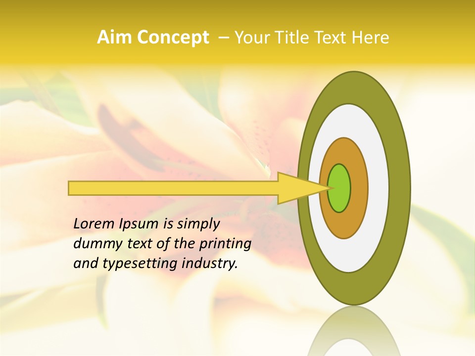 Exotic Blossom Natural PowerPoint Template