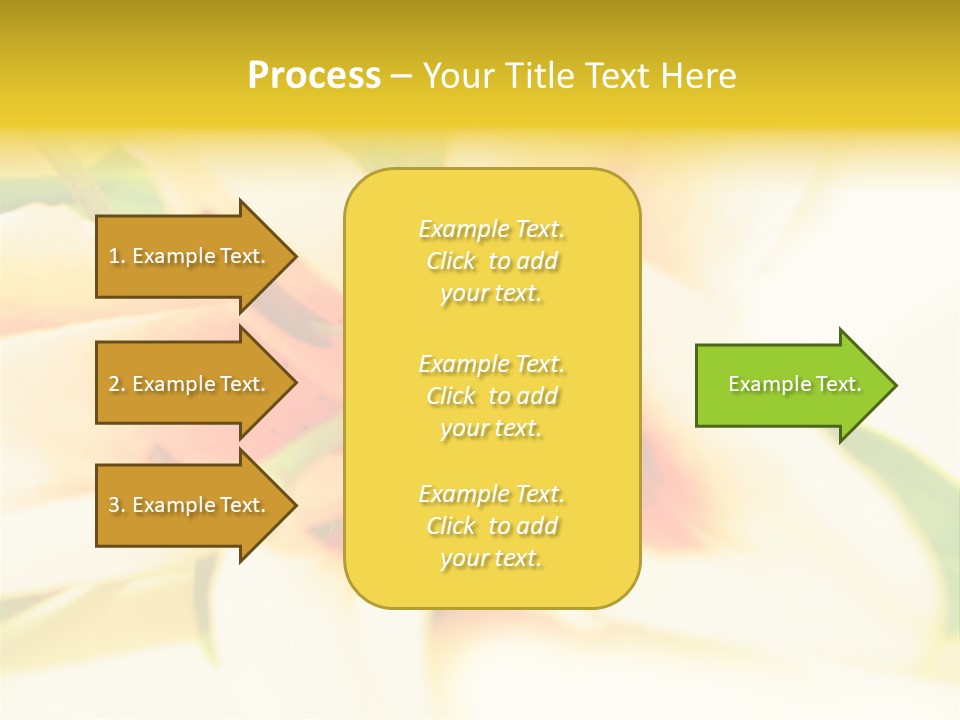Exotic Blossom Natural PowerPoint Template