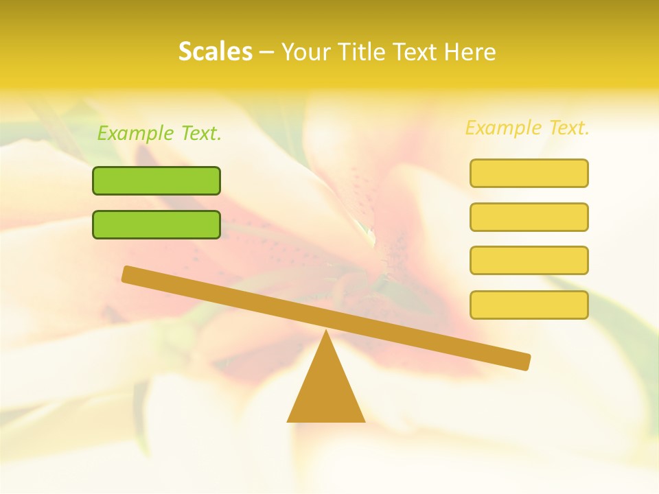 Exotic Blossom Natural PowerPoint Template