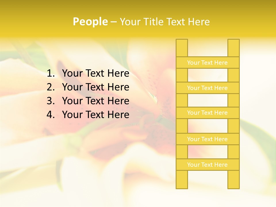 Exotic Blossom Natural PowerPoint Template