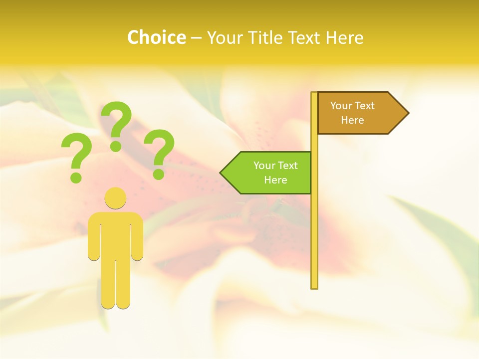 Exotic Blossom Natural PowerPoint Template