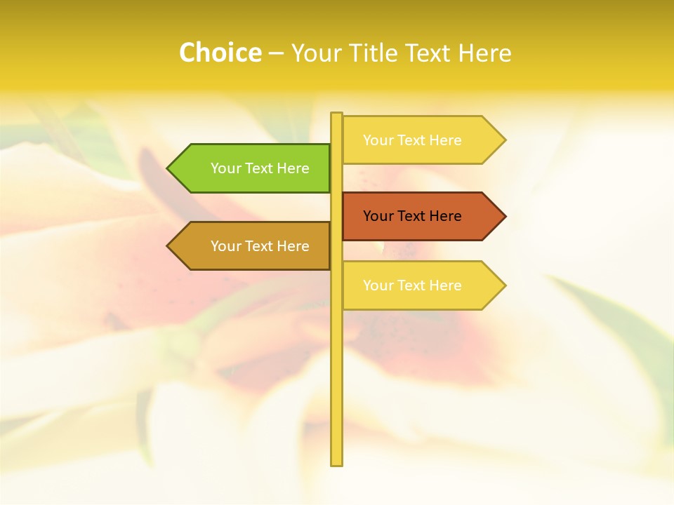 Exotic Blossom Natural PowerPoint Template