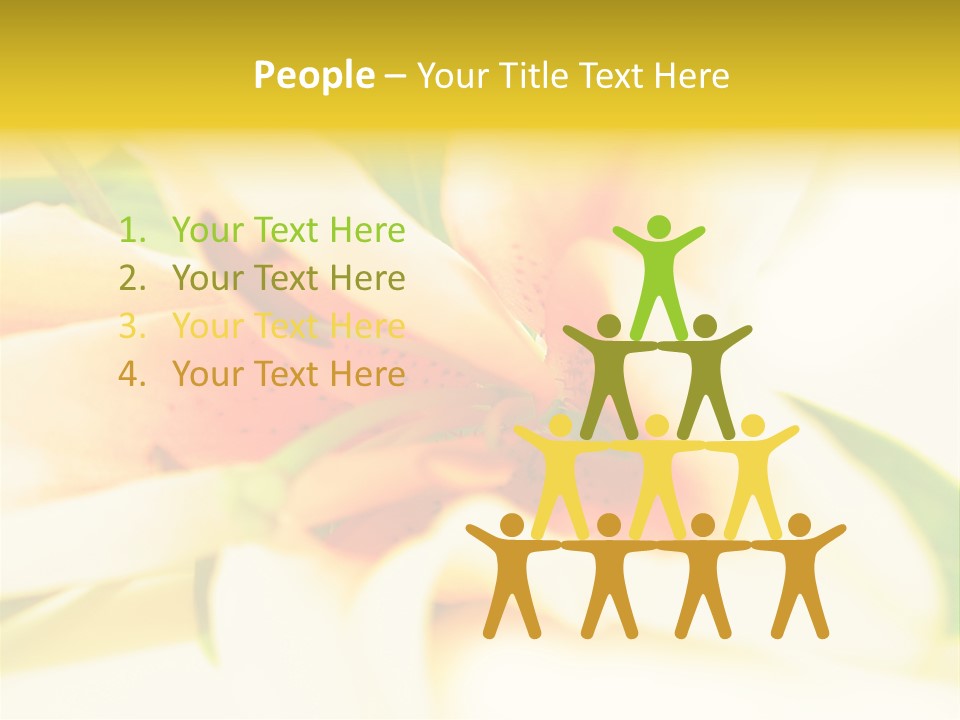 Exotic Blossom Natural PowerPoint Template