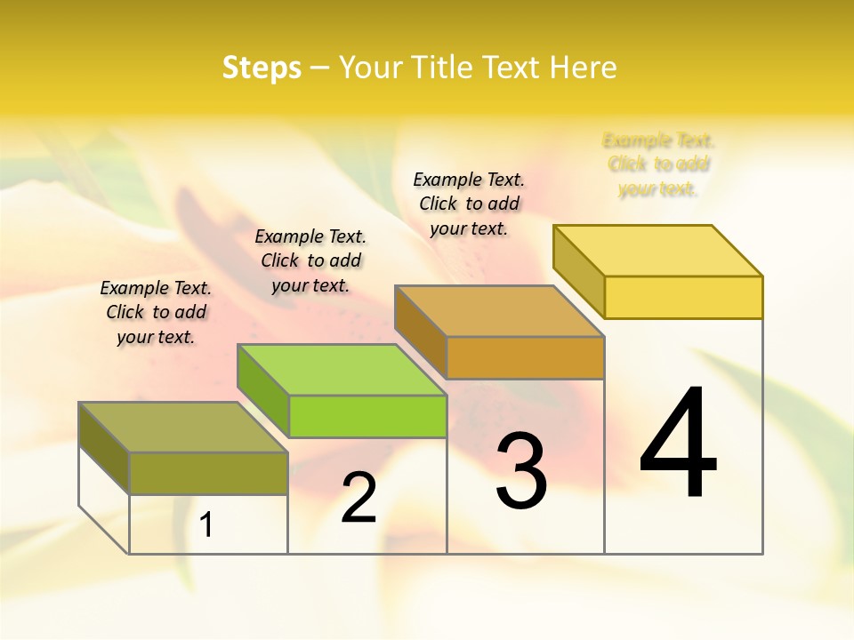 Exotic Blossom Natural PowerPoint Template