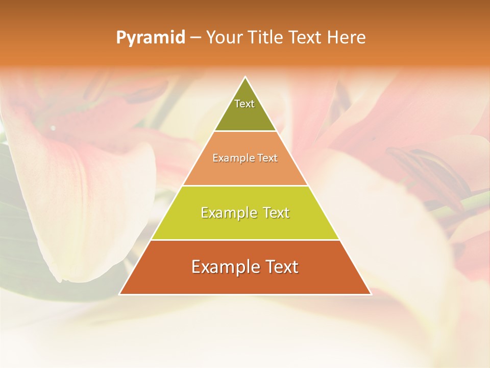 White Pink Petal PowerPoint Template