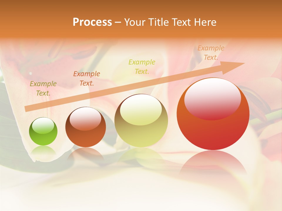 White Pink Petal PowerPoint Template