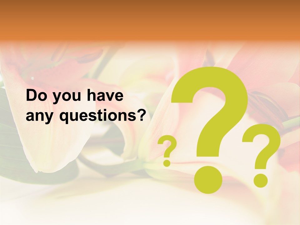 White Pink Petal PowerPoint Template