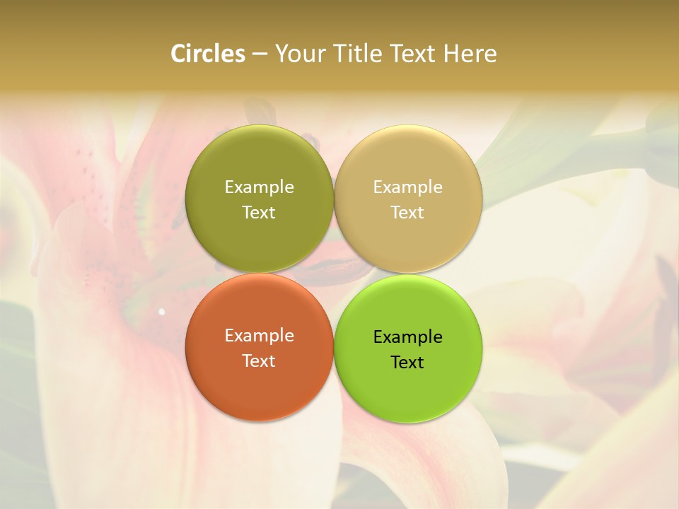 Nature Plant White PowerPoint Template