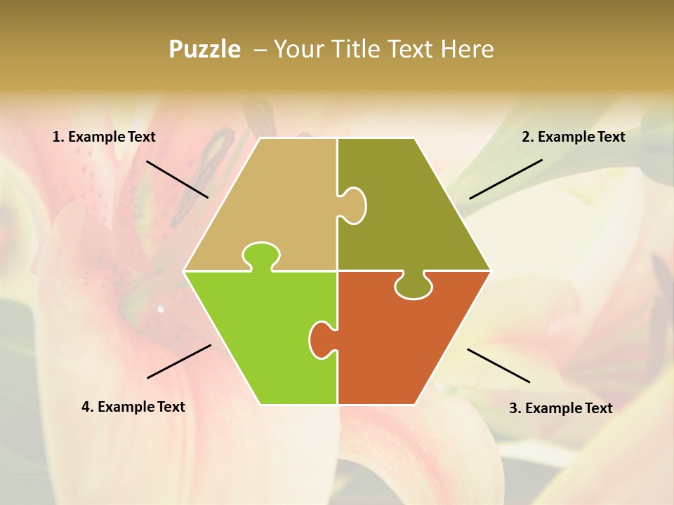 Nature Plant White PowerPoint Template