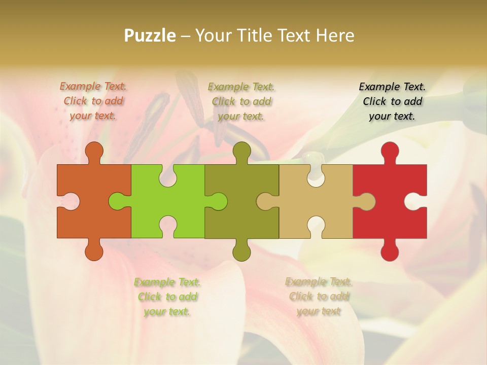 Nature Plant White PowerPoint Template