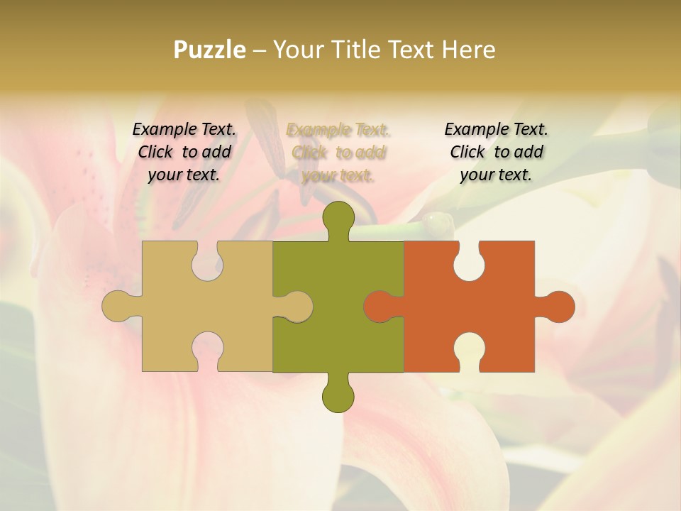 Nature Plant White PowerPoint Template