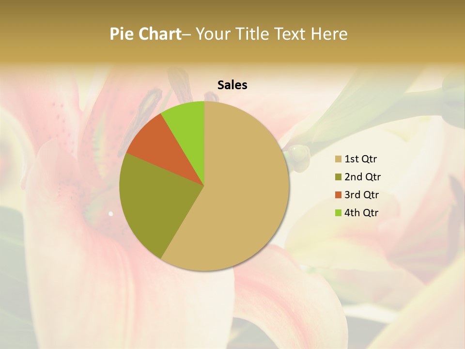 Nature Plant White PowerPoint Template