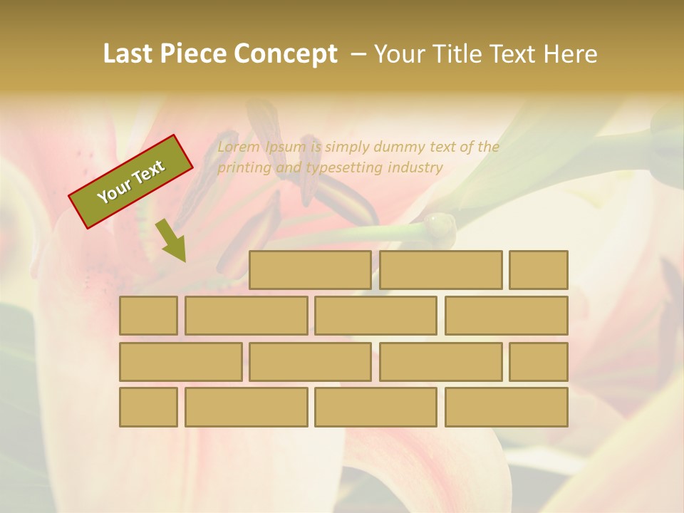 Nature Plant White PowerPoint Template