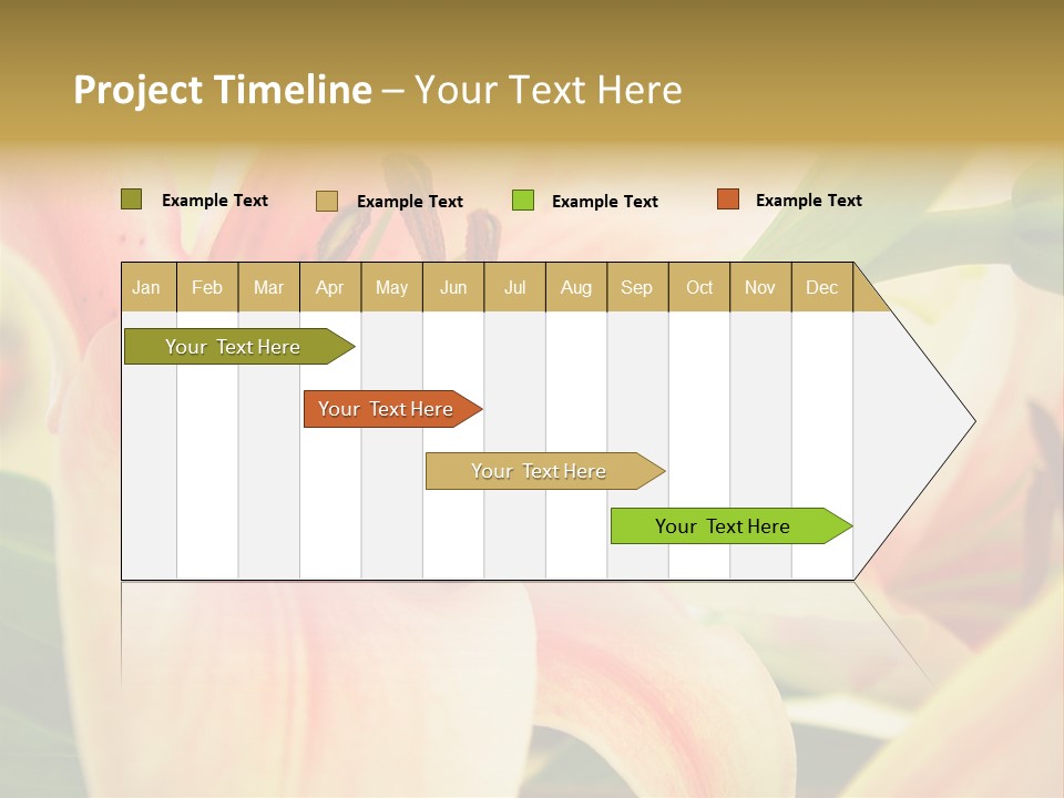 Nature Plant White PowerPoint Template