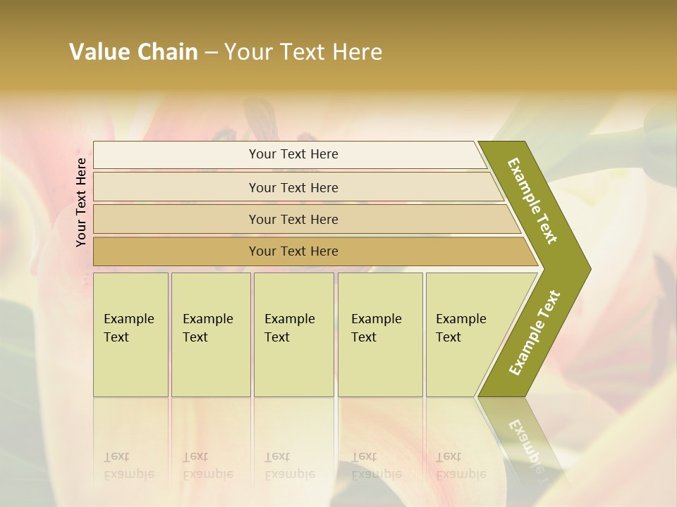 Nature Plant White PowerPoint Template