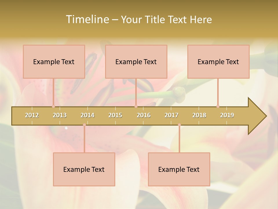 Nature Plant White PowerPoint Template