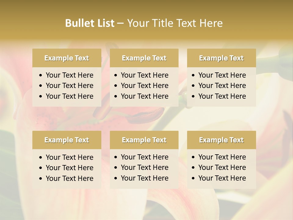 Nature Plant White PowerPoint Template
