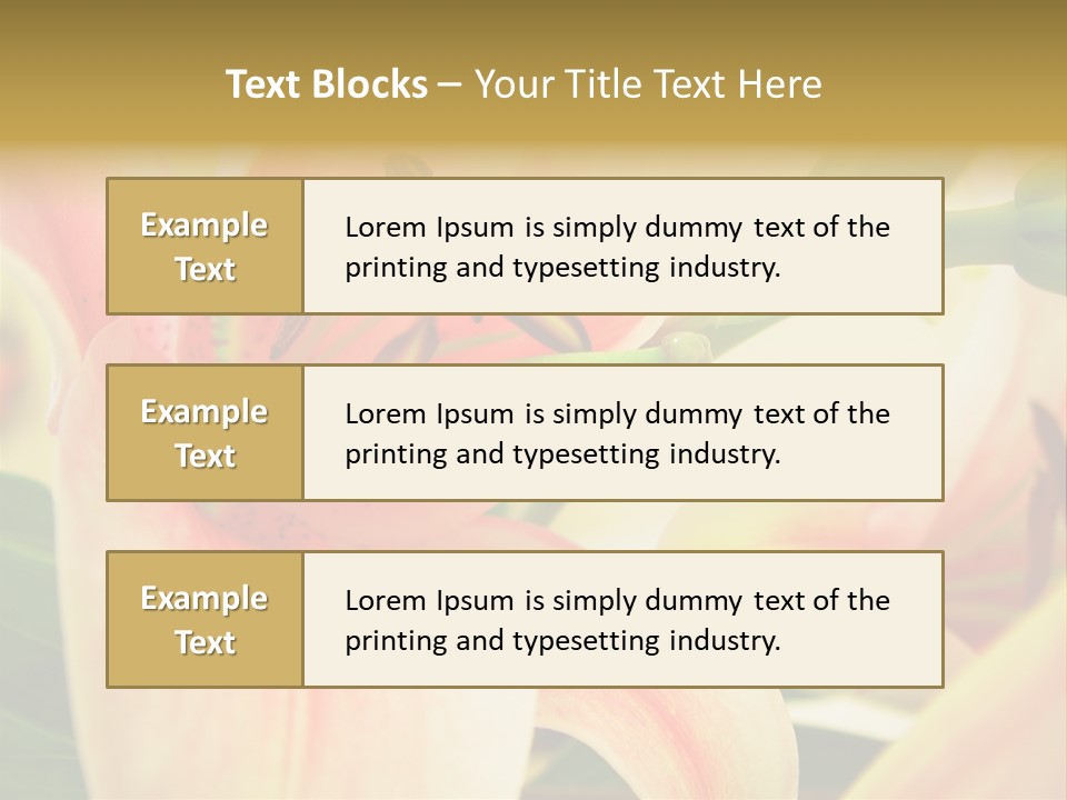 Nature Plant White PowerPoint Template
