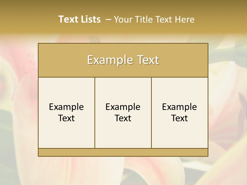 Nature Plant White PowerPoint Template