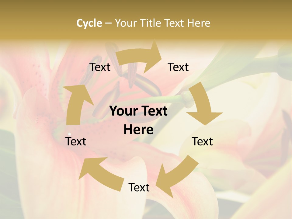 Nature Plant White PowerPoint Template