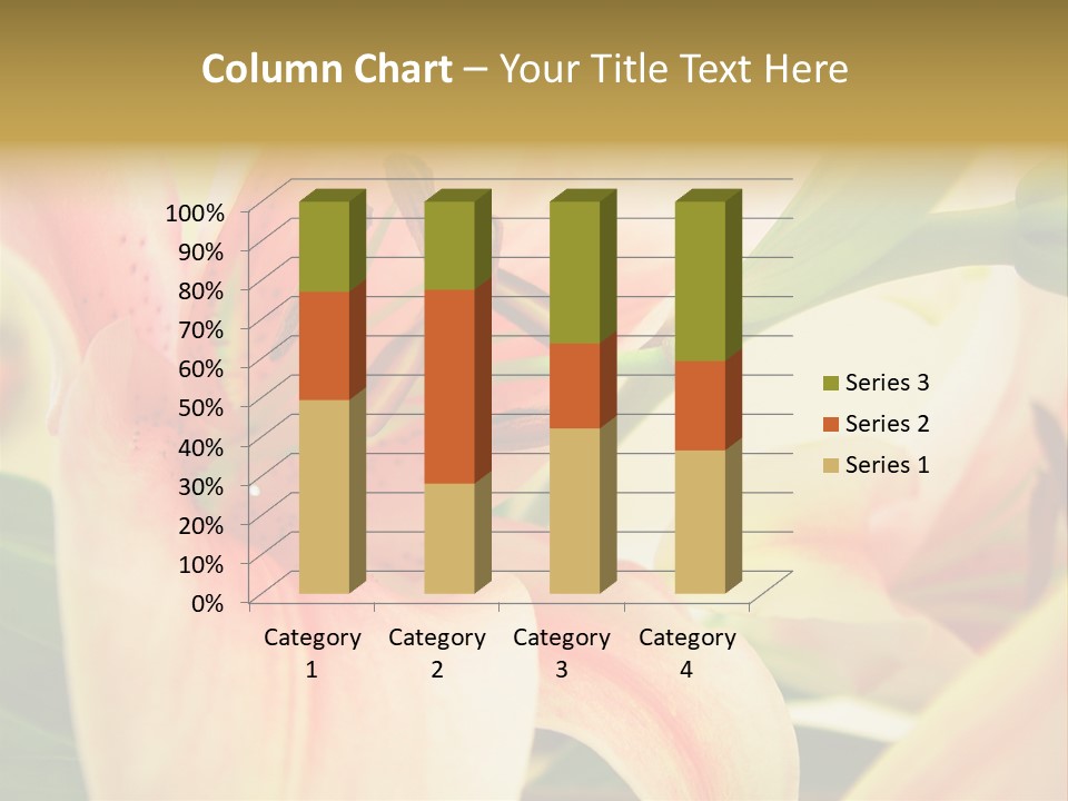 Nature Plant White PowerPoint Template