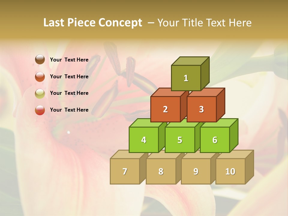 Nature Plant White PowerPoint Template