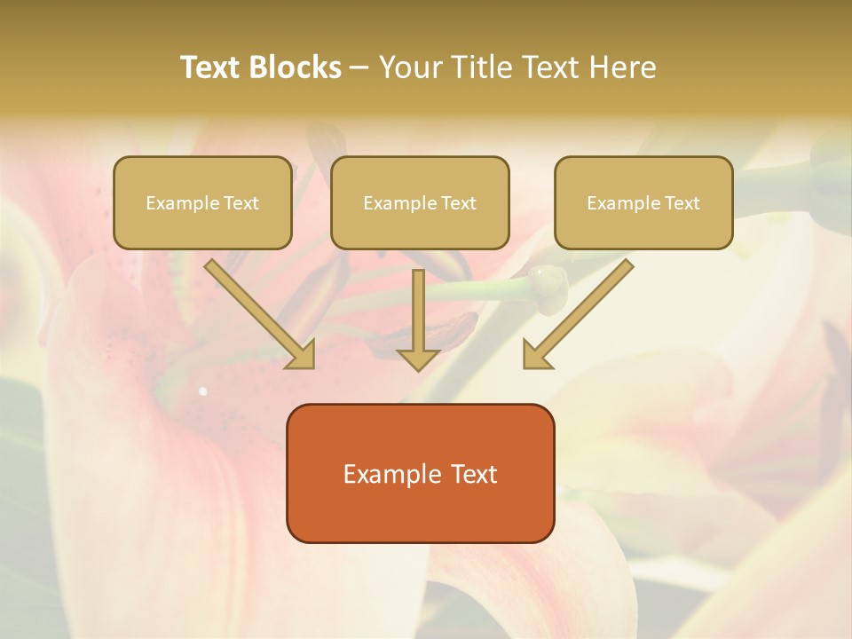 Nature Plant White PowerPoint Template