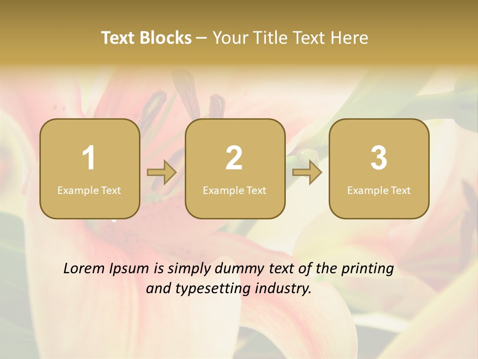 Nature Plant White PowerPoint Template