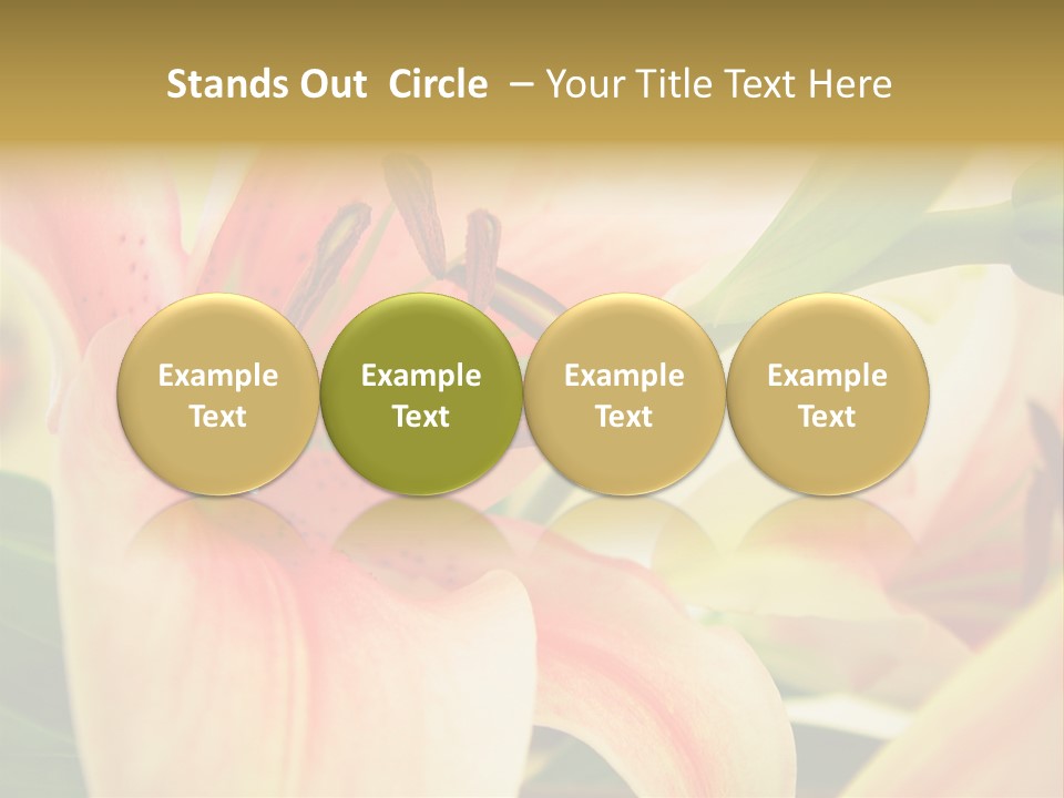 Nature Plant White PowerPoint Template