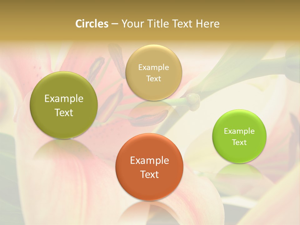 Nature Plant White PowerPoint Template