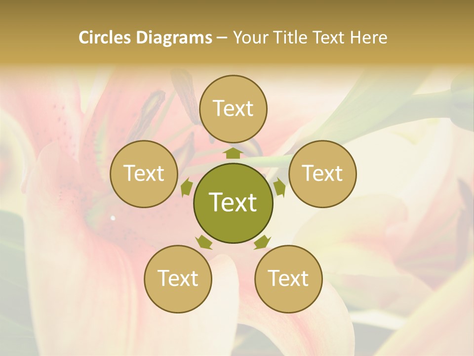 Nature Plant White PowerPoint Template