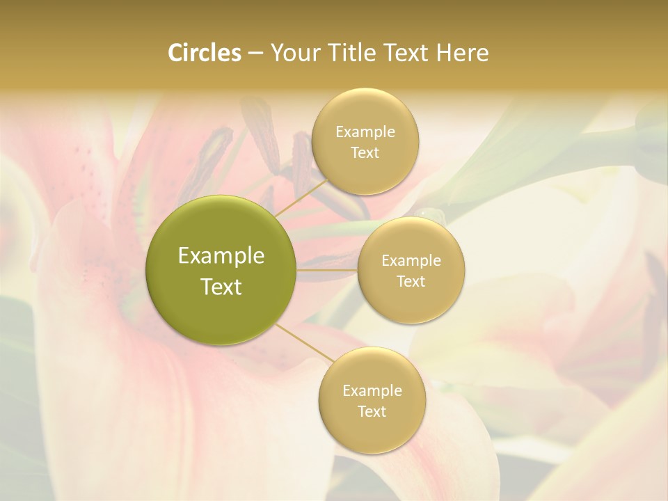 Nature Plant White PowerPoint Template