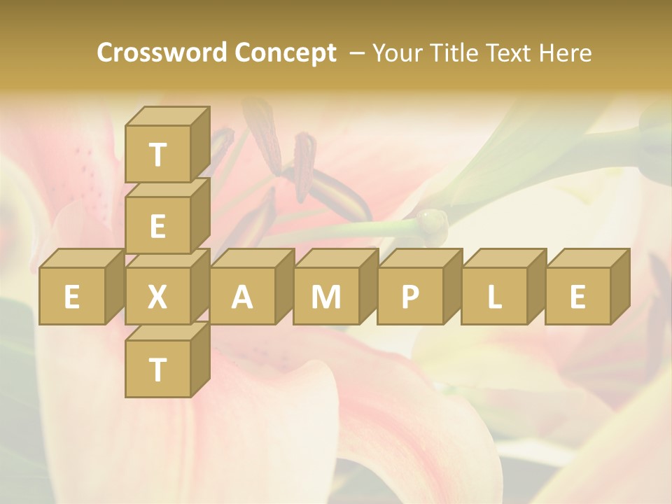 Nature Plant White PowerPoint Template