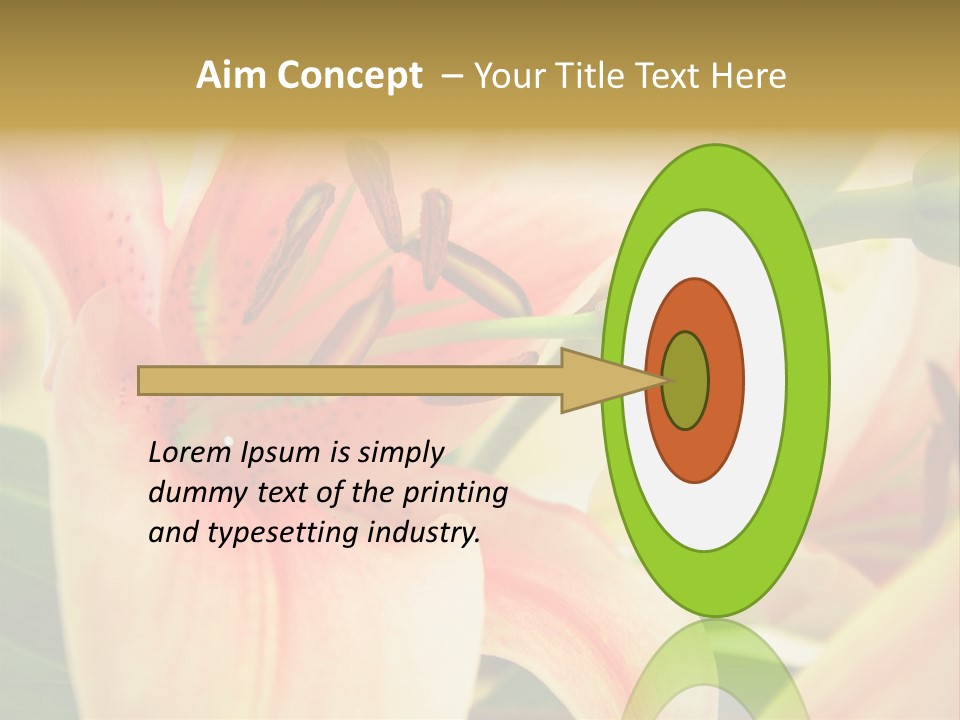 Nature Plant White PowerPoint Template