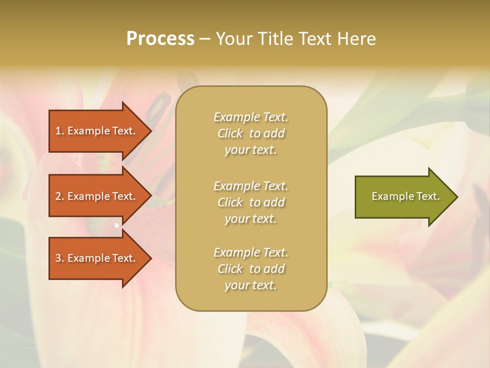 Nature Plant White PowerPoint Template