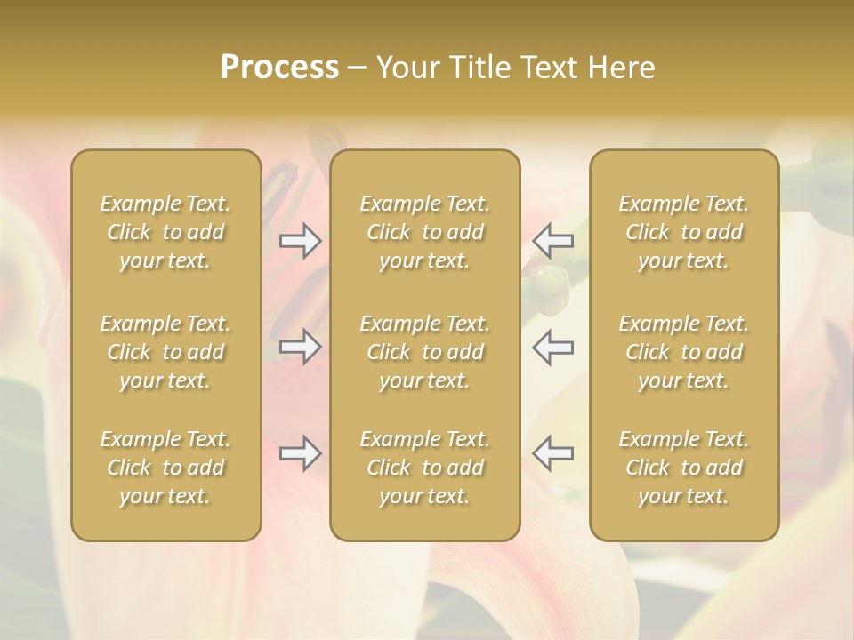 Nature Plant White PowerPoint Template