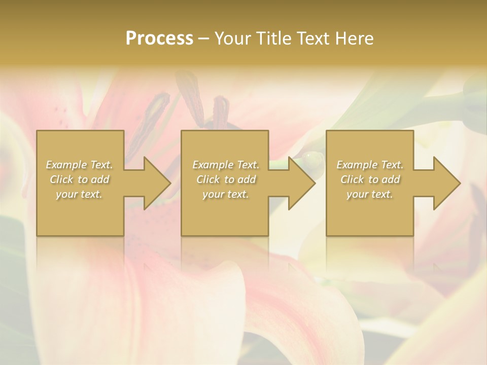 Nature Plant White PowerPoint Template