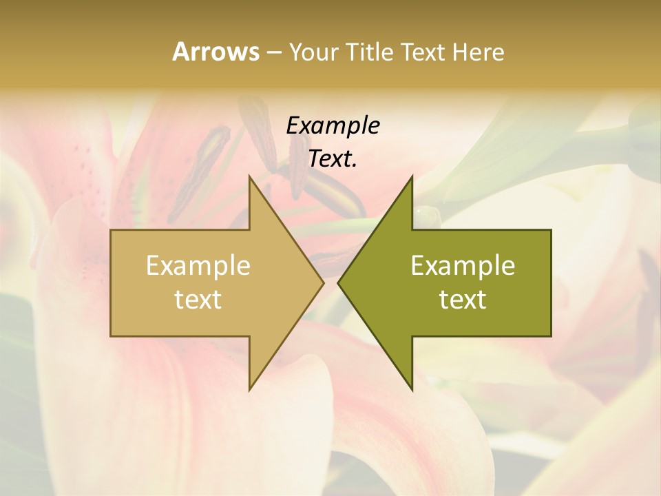 Nature Plant White PowerPoint Template